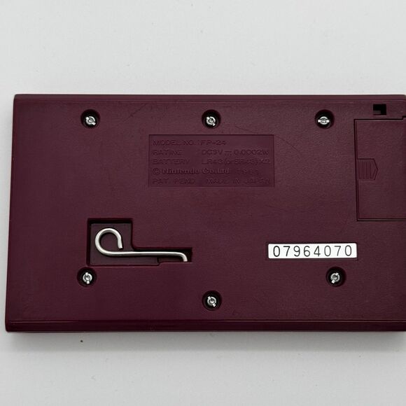 Nintendo Chef Japan Game and Watch Vintage Retro FP-24 Tested Works 1981 Japan - Picture 8 of 8
